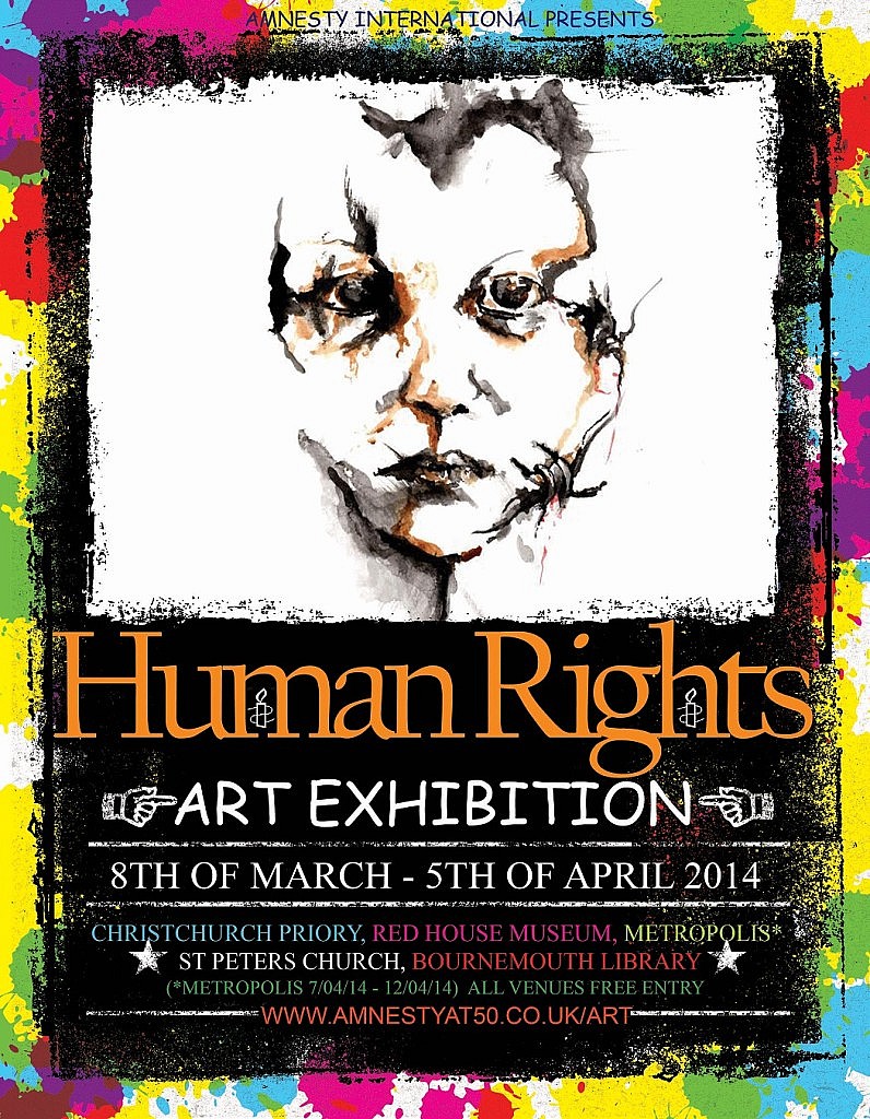 art exibition flyer