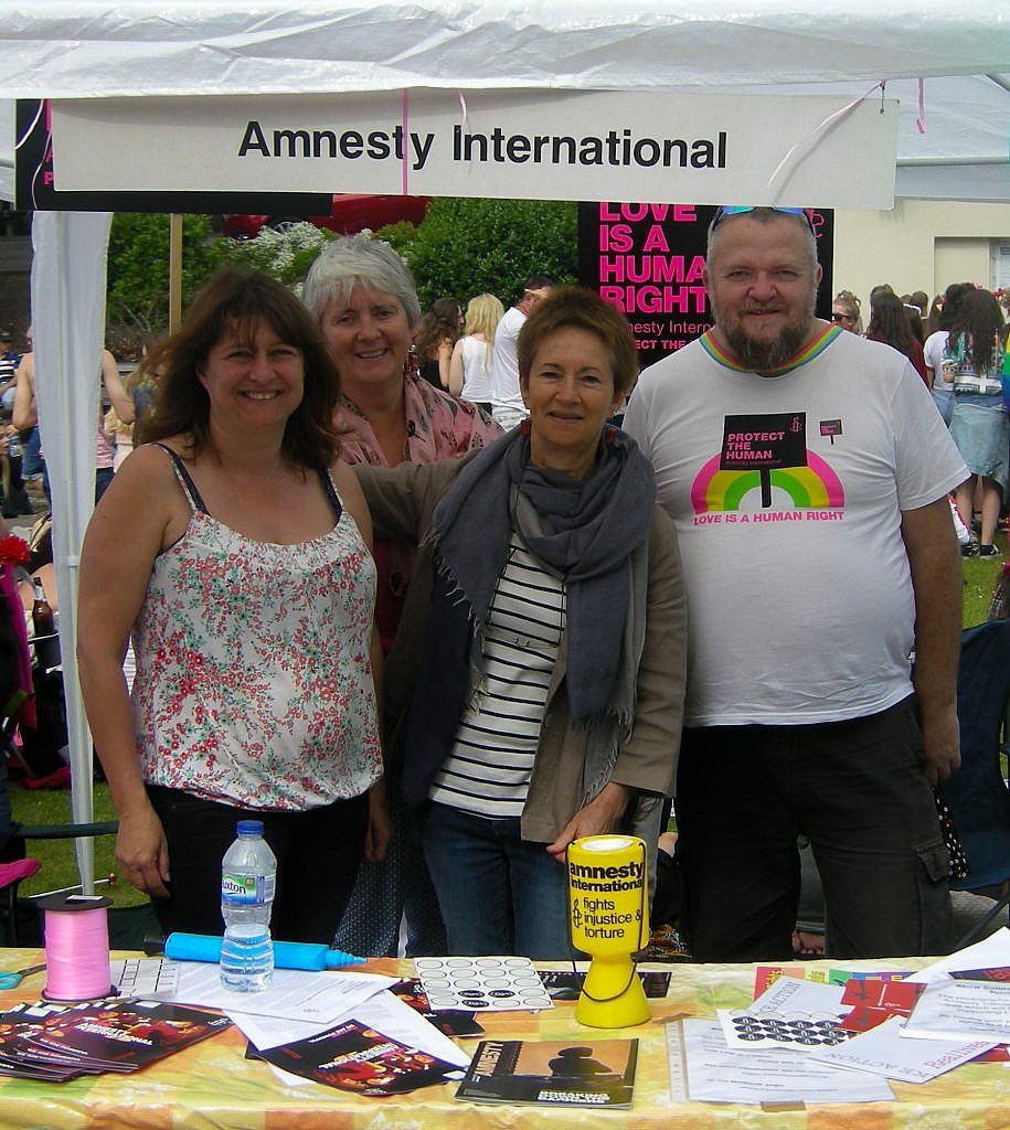 amnesty international at bourne free